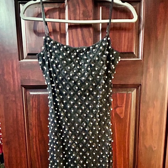 B. DARLIN black pearl midi dress - worn for 4 hours! - Picture 7 of 8